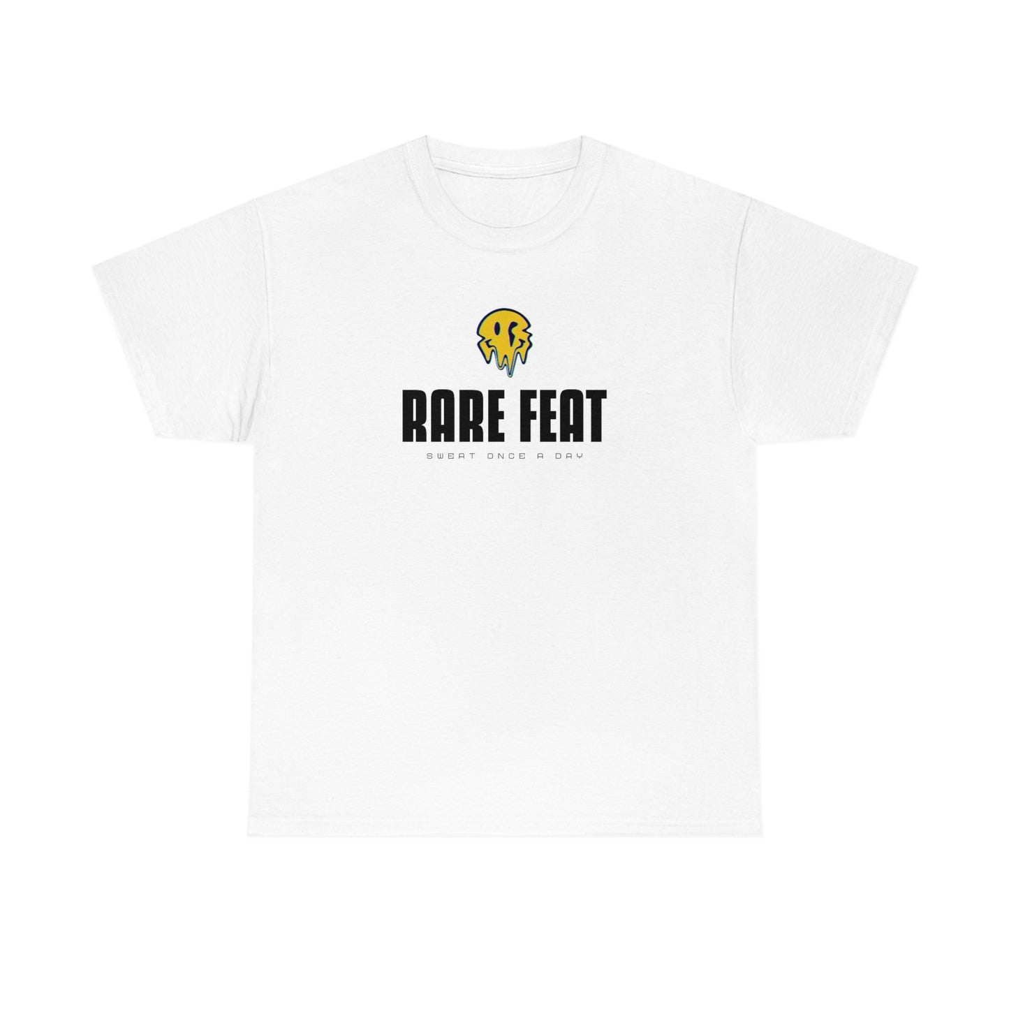 White sweatonceaday Tee